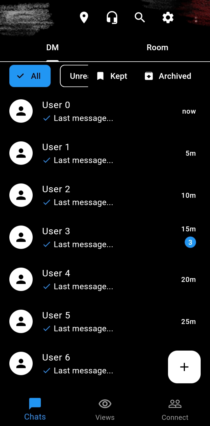 TopEdu mobile app - Chat interface